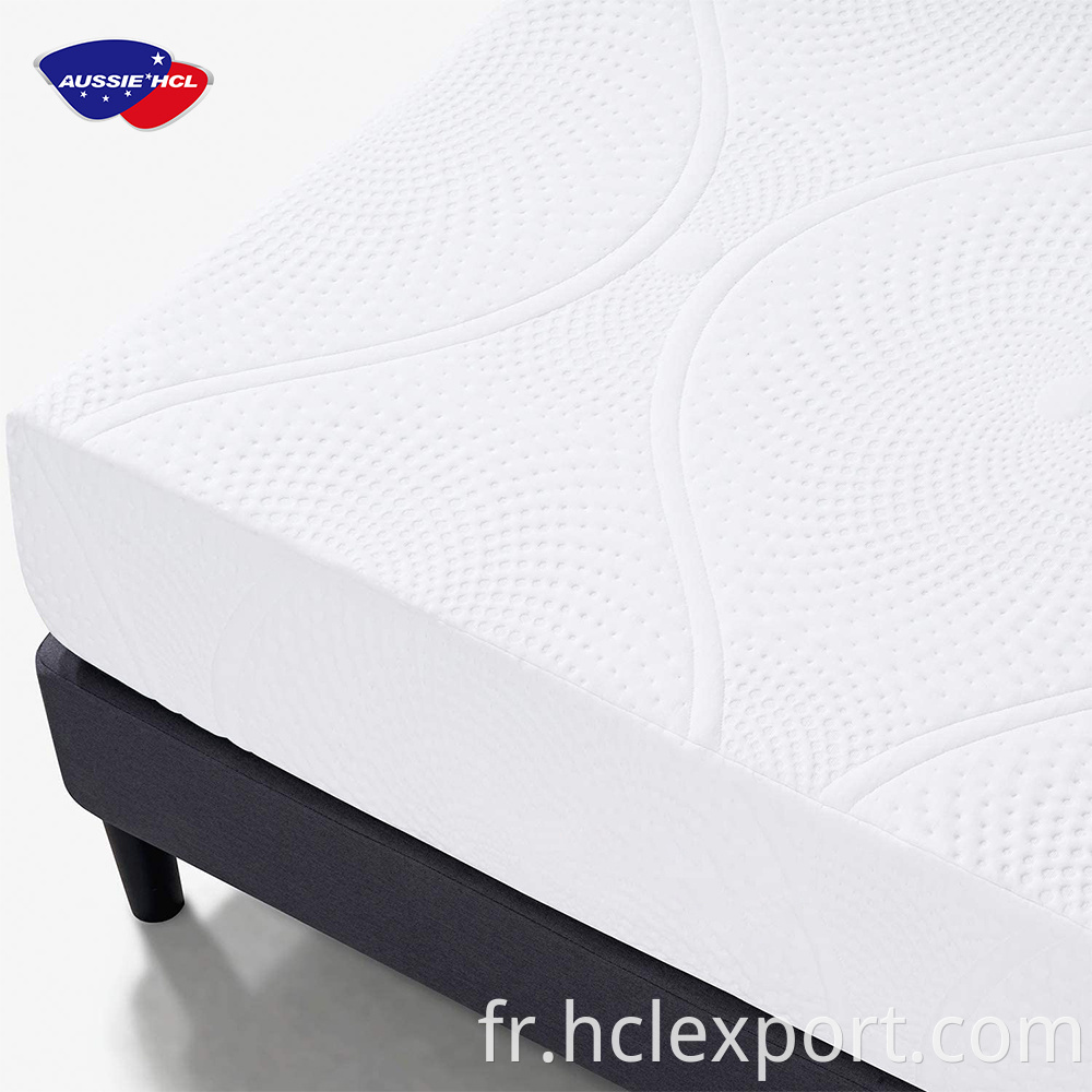 Matelas roi de haute qualité des matelas de sommeil bien somnolent dans une boîte de luxe en forme de gel en gel en latex naturel matelas